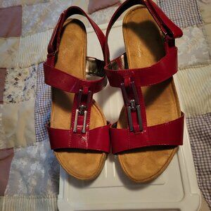 A2 by Aerosoles Red Sandals